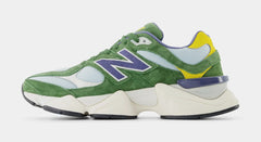 9060 Dark Pine Green Mens Running Shoes (Alpine Green/Yellow/Blue)