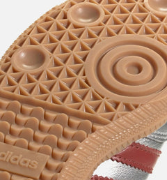 Samba LT Womens Lifestyle Shoe - Silver Metallic/Preloved Ruby/Gum