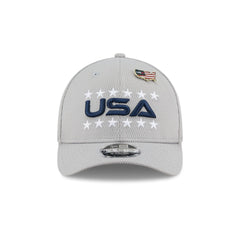 2025 Ryder Cup Team USA Gray 9FORTY M-Crown Snapback Hat