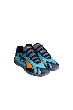 Mens Puma Inhale (Aquatic/Orange Glo)
