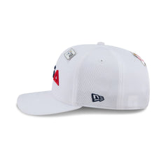 2025 Ryder Cup Team USA White 9SEVENTY Stretch-Snap Hat