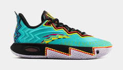 Kai 2 Retro 90S Mens Basketball Shoes (Teal/Black/Orange)