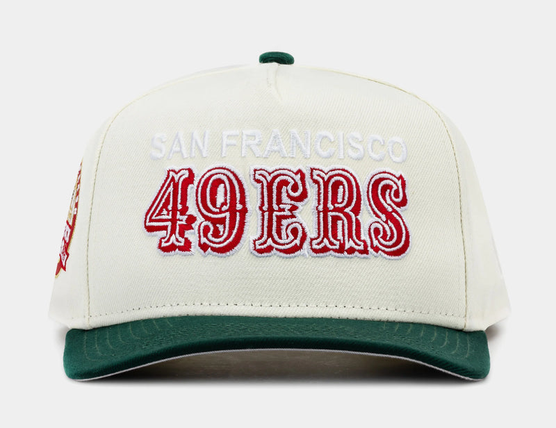 San Francisco 49Ers Red Chrome 950AF Snapback Mens Hat (White/Red)