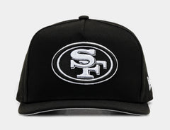 San Francisco 49Ers 950AF Snapback Mens Hat (Black/White/Black)