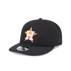 New Era 9Fifty Retro Crown Houston Astros 25Th Silver Anniversary Patch Snapback Hat - Black, Navy