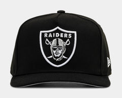 Las Vegas Raiders 950AF Snapback Mens Hat (Black/White)