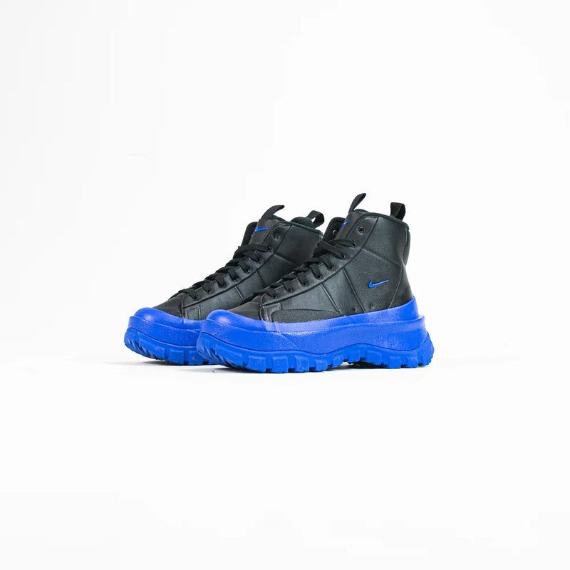 Wmns Nike Blazer Roam Mid Black Racer Blue FQ9065-001 Sneaker Shoe Trainer