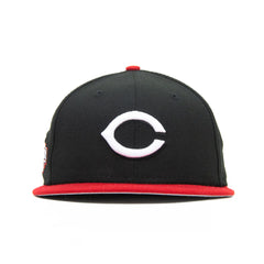 New Era Cincinnati Reds ASG 15 TY Black White Red 59Fifty 5950 Patch Fitted Cap Hat