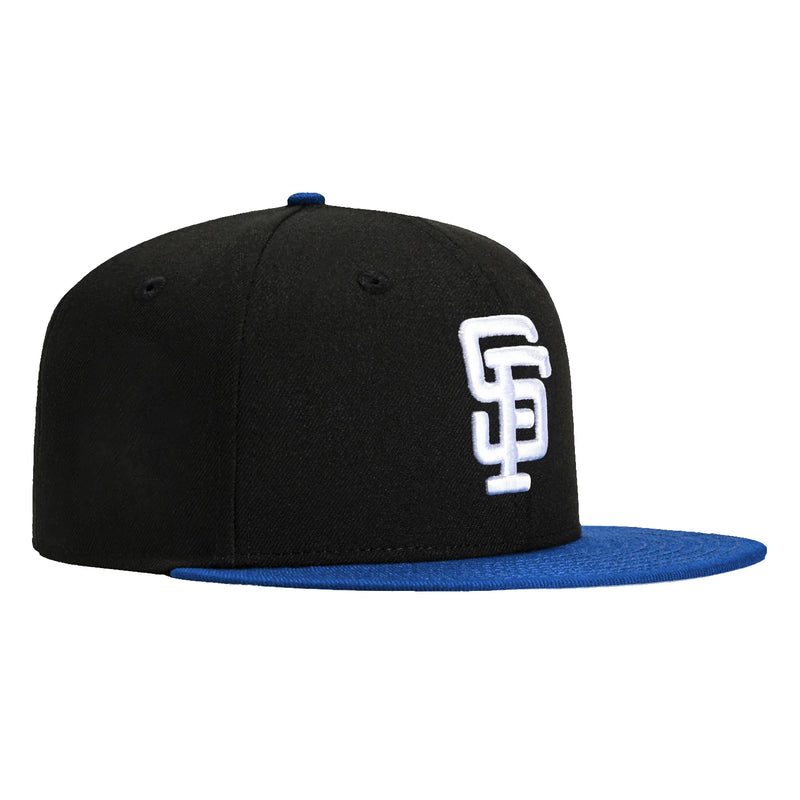 New Era 59Fifty San Francisco Giants Patch Hat - Black, Royal, White