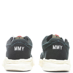 Parker Low OG Sole Canvas Sneaker "Perforated" - Black