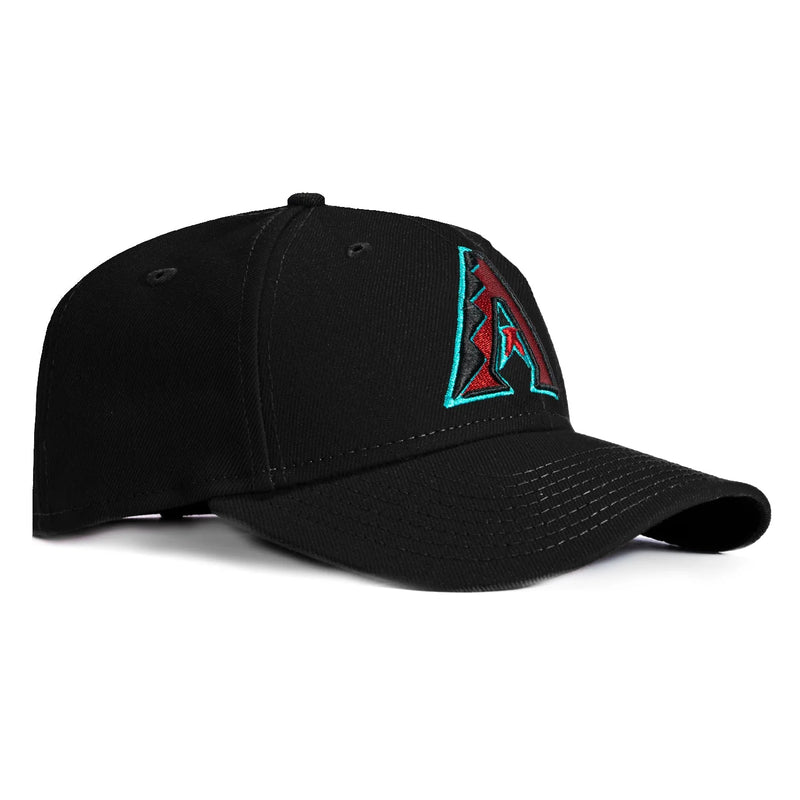 New Era 39Thirty Youth Arizona Diamondbacks a Stretch Hat - Black