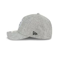 Las Vegas Raiders Cotton Weave Gray 9FORTY M-Crown A-Frame Snapback Hat