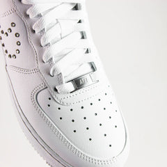 WMNS Nike Air Force 1 '07 White Chrome Metallic Silver FQ8887-100 Sneaker Shoe Trainer
