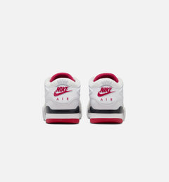 Air Jordan 4 RM Mens Lifestyle Shoe - White/Black/Neutral Grey/Varsity Red