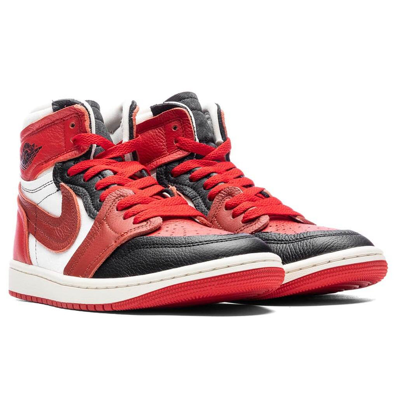 Women'S Air Jordan 1 High MM - Sport Red/Dune Red/Black