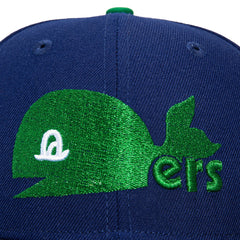 New Era 59Fifty Hartford Whalers 10Th Anniversary Patch Hat - Royal