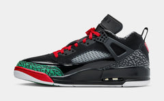 Spizike Low Mens Lifestyle Shoes (Black/Classic Green/White/Varsity Red)