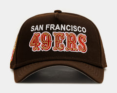 San Francisco 49Ers 9Forty Snapback Mens Hat (Brown)