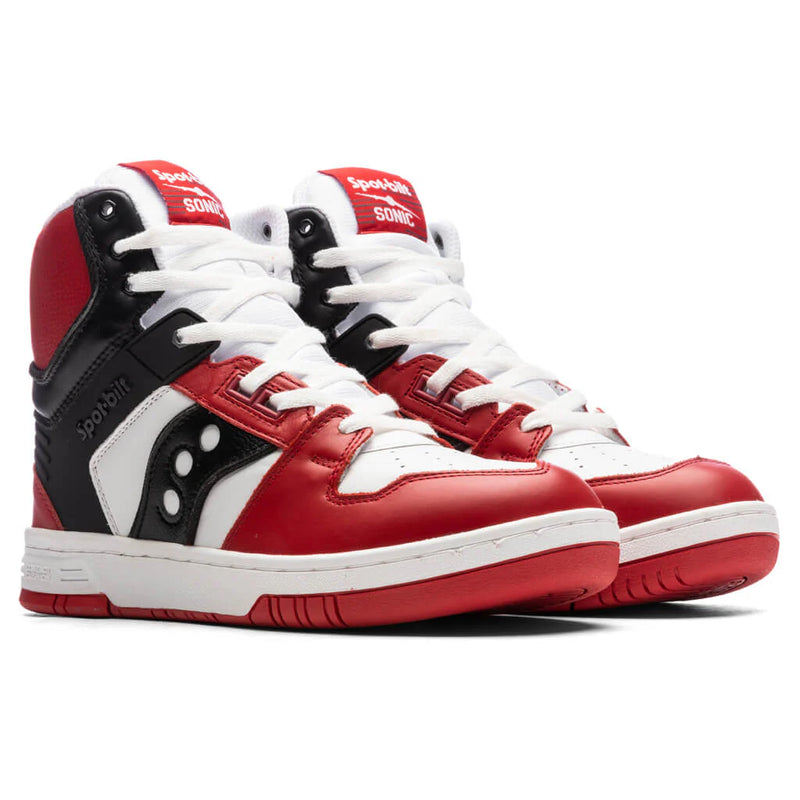 Saucony X Beams Sonic Hi - White/Red