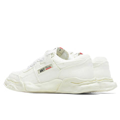 Parker Low OG Sole Canvas Sneaker "Perforated" - White