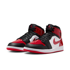 Air Jordan 1 Mid SE (Black/Varsity Red/White)