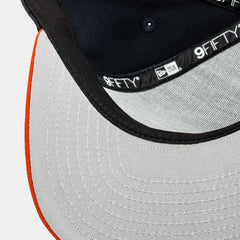 Houston Astros Cartoon 950AF Snapback Mens Hat (Navy/Orange)