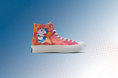Converse X Doraemon Chuck 70 Hi - Hawaiian Ocean/Flamingo/Habanero Gold