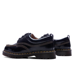 Lowell Leather Moc Toe - Black