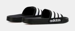 Adidas Adilette Cloudfoam Black White Mule Slide Sandal Slippers