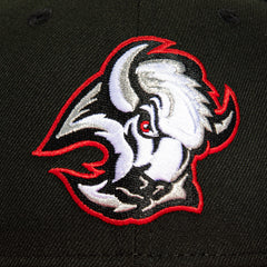 New Era 59Fifty Buffalo Sabres Hat - Black, Red