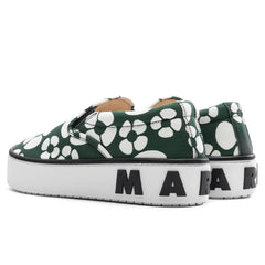 Marni X Carhartt WIP Slip-On Sneakers - Dark/Green