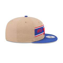 Philadelphia 76Ers 2024 Draft 9FIFTY Snapback Hat