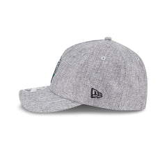 Boston Celtics Cotton Weave Gray 9FORTY M-Crown A-Frame Snapback Hat