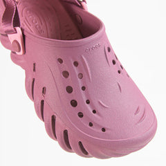 Crocs Echo Clog Cassis Purple Pink Slide Sandal Slipper