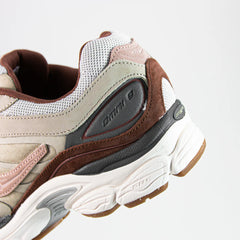 Saucony Progrid Omni 9 Tan Grey Brown Red White Beige S70807-1 Sneaker Shoe Trainer