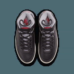 YOUTH AIR JORDAN 2 RETRO "BLACK CEMENT GREY"