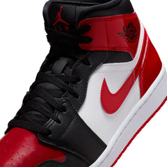 Air Jordan 1 Mid SE (Black/Varsity Red/White)