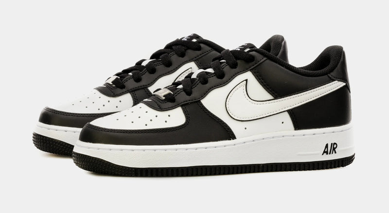 Air Force 1 LV8 Grade School Lifestyle Shoes (Black/White)