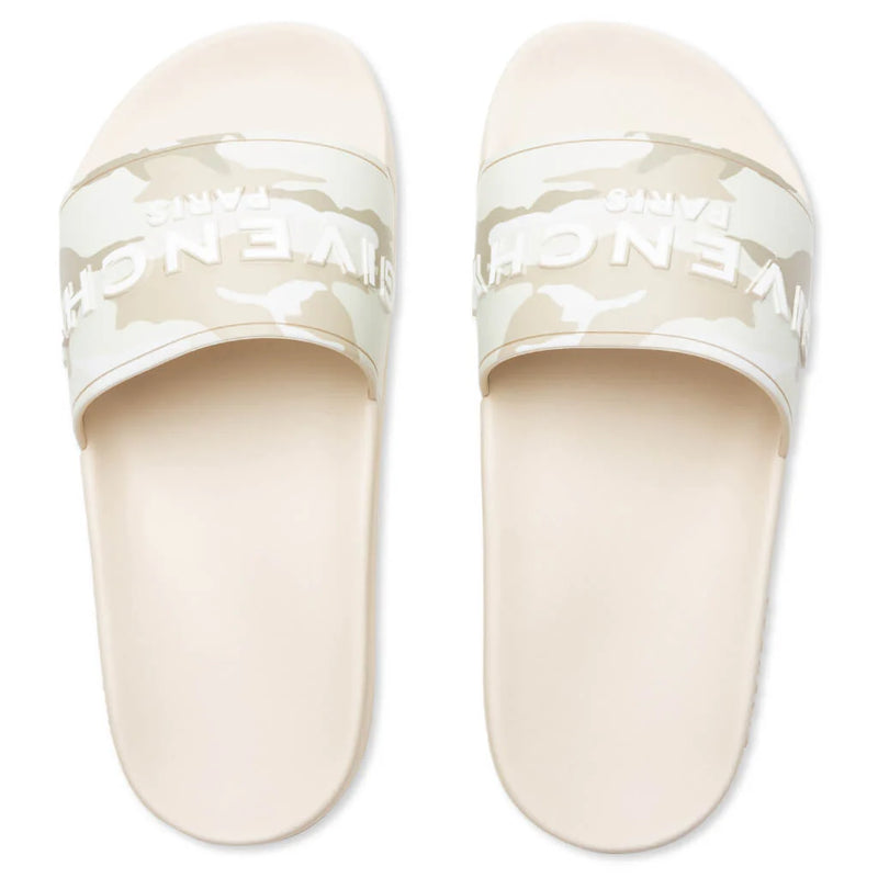 Slide Sandals - Beige/Brown