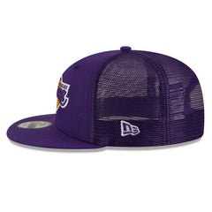 Los Angeles Lakers New Era NBA CLASSIC TRUCKER 9Fifty Snapback Mesh Hat