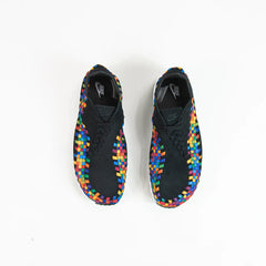 WMNS Nike Air Footscape Woven Black White Blue Red Yellow FB1959-002 Sneaker Shoe Trainer