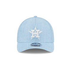 Houston Astros Cotton Weaver Blue 9FORTY M-Crown A-Frame Snapback Hat