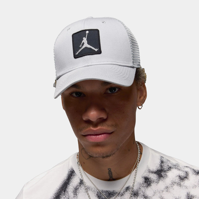 Rise Structured Cap Mens Hat (Grey/Black)