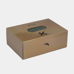 KT 10 $3 Coin Mens Basketball Shoes (Gold/White)