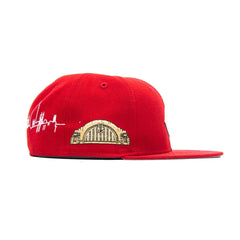 New Era BTS X Cincinnati Reds White Grey Black 59Fifty 5950 Patch Fitted Cap Hat