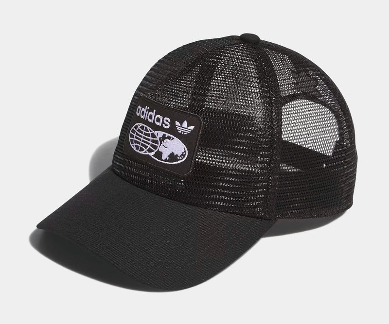 Worldwide Full Mesh Trucker Mens Hat (Black)