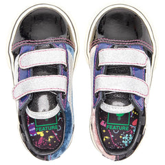 Feature X Vans "Sinner'S Club" Part II Toddler Old Skool V - Black/Transparent Yellow