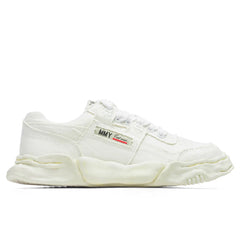 Parker Low OG Sole Canvas Sneaker "Perforated" - White
