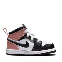 Jordan 1 Mid (TD) - White/Rust Pink