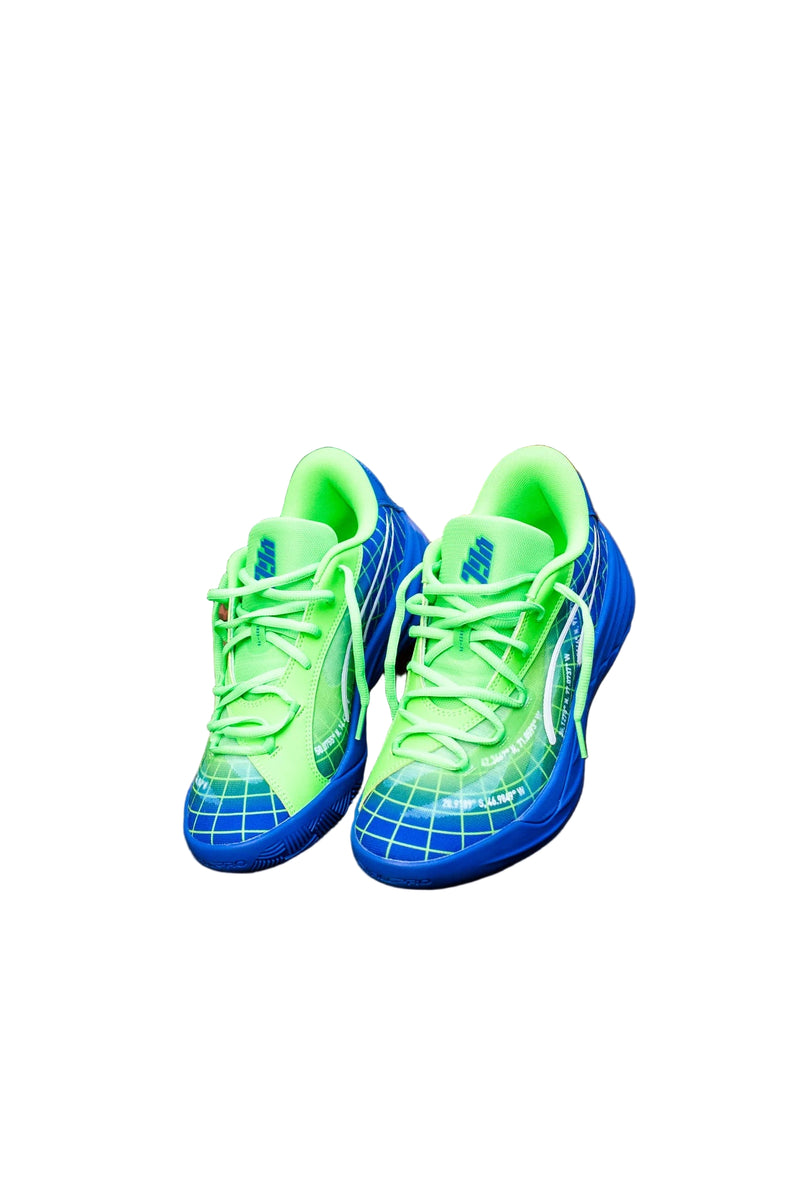 Mens Puma All-Pro NITRO Marcus Smart PE (Fluor Green Pes)